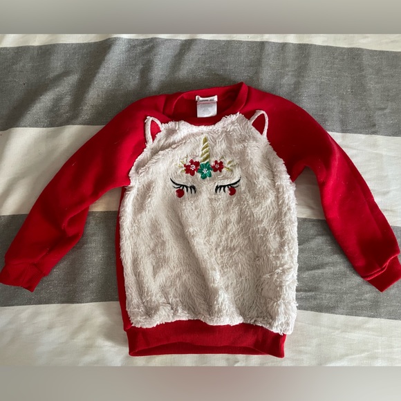 Unicorn Christmas Sweater - Picture 1 of 1